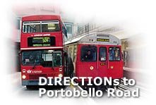 Directions to Portobello Road